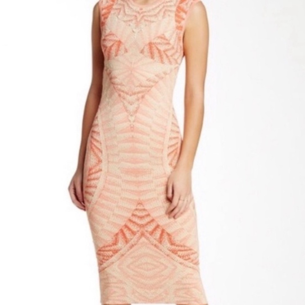 RONNY KOBO KNIT MIDI DRESS
